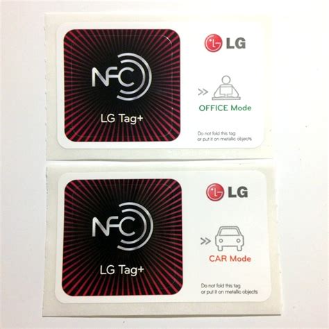 nfc lg tag+ car mode|Using Tag+ writing .